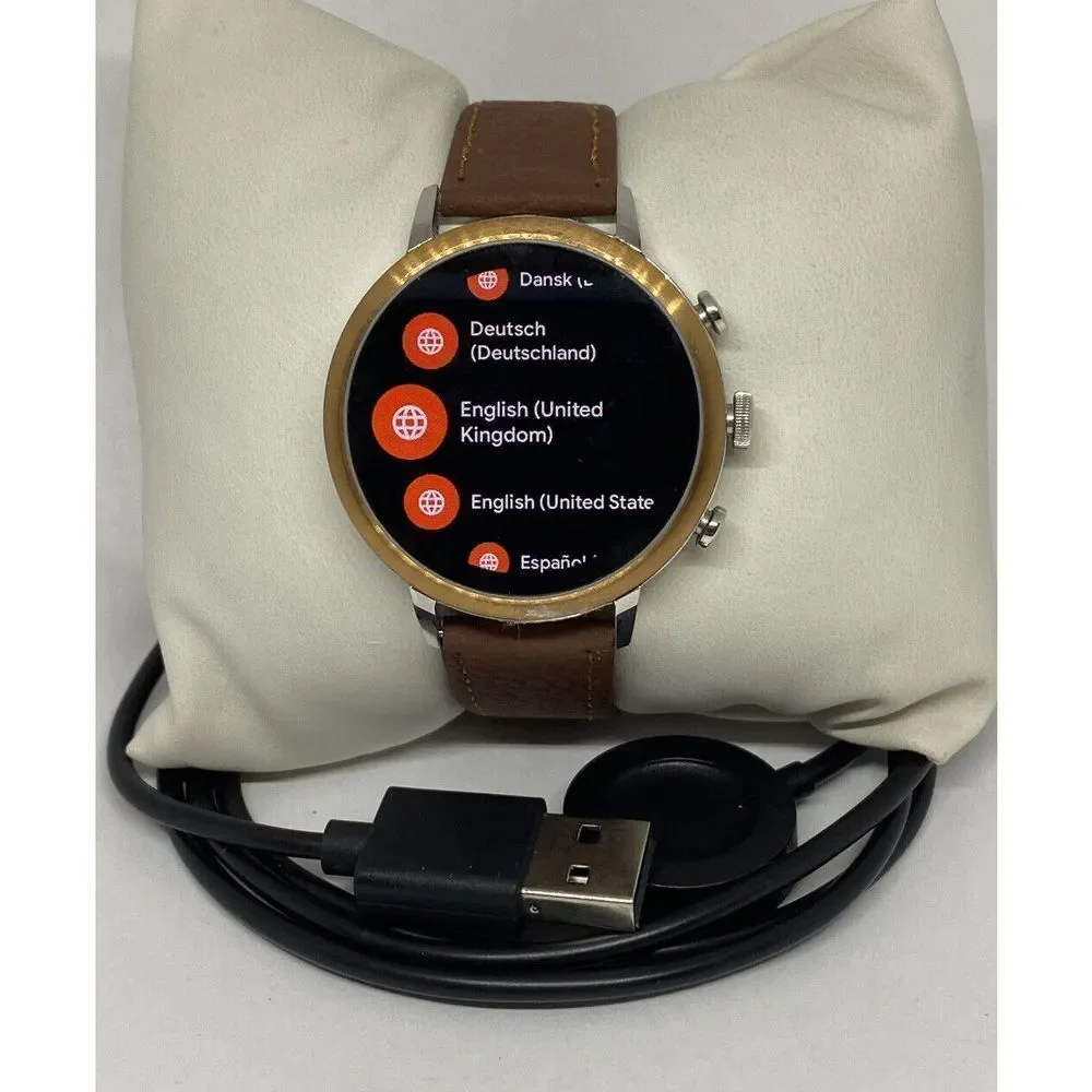Fossil Gen 4 Authentic Digital Dial Smart Watch Custom Band FTW6016 DC88